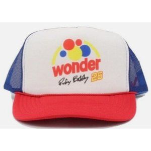 Wonder Bread Hat Vintage Ricky Bobby Wonder Trucker Hat Snap Back Adjust…